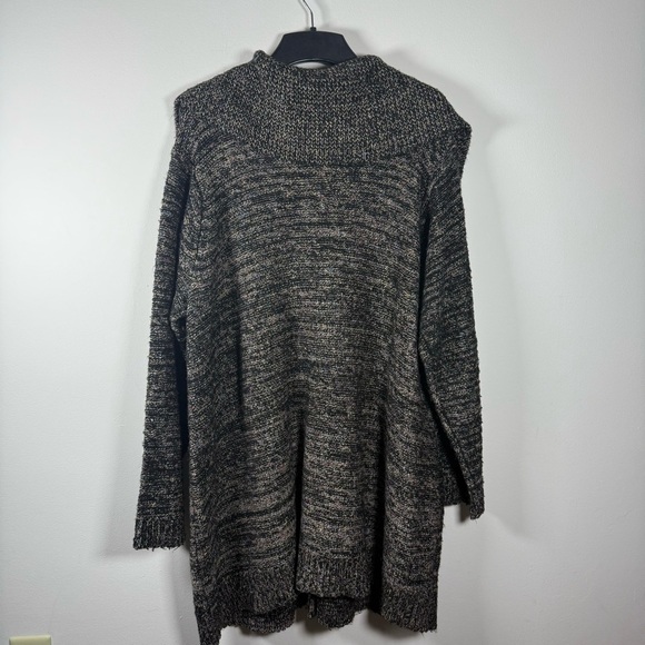 Alfani Wool Blend Multicolored Long Cardigan Sweater Size 3X - Picture 12 of 12